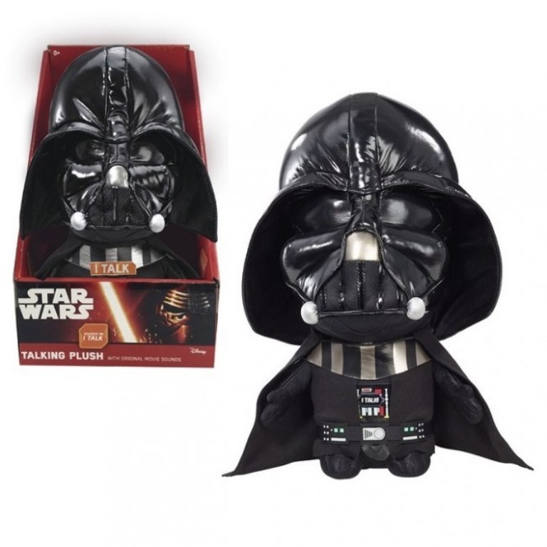 Mascota de plus 22 cm Darth Vader cu sunet